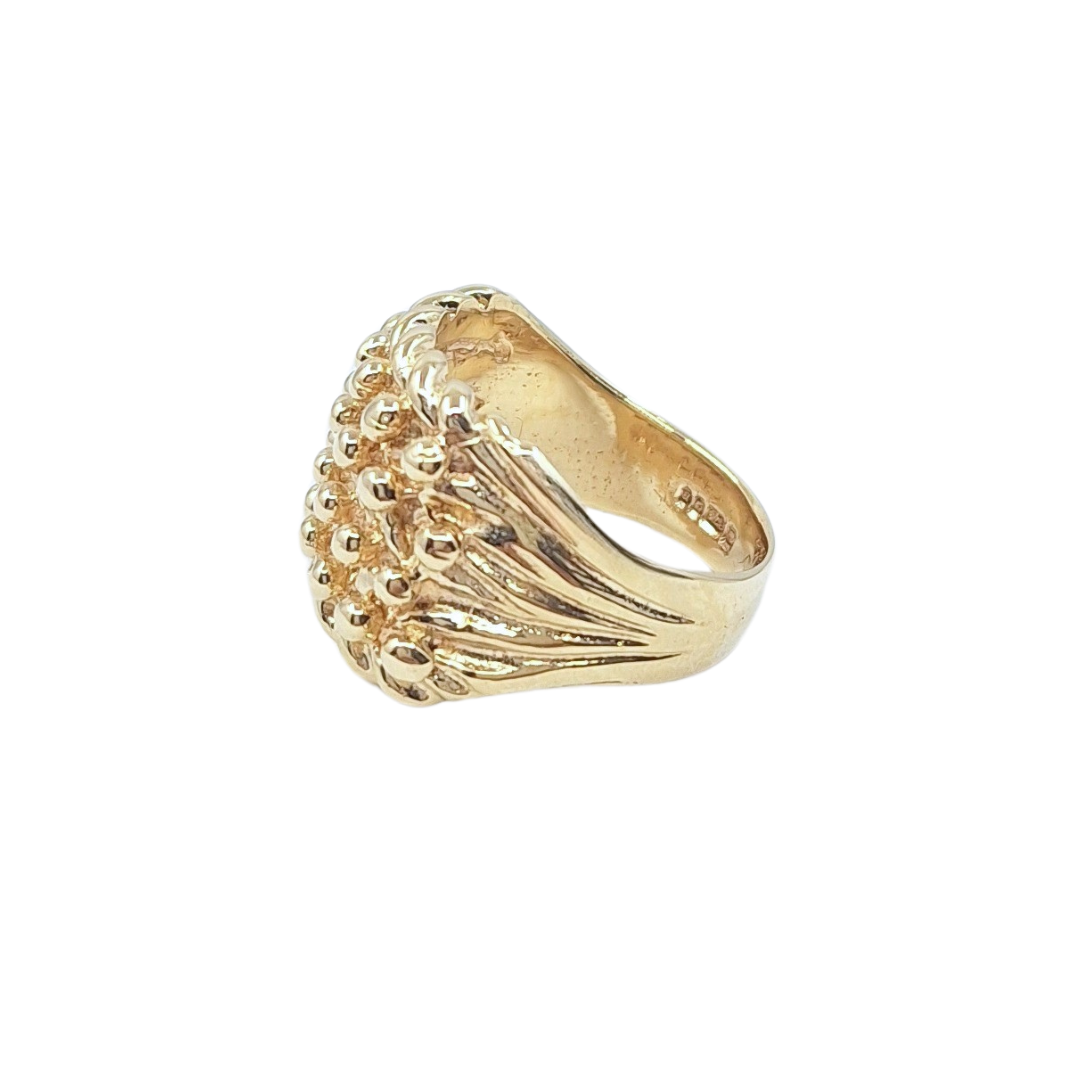9ct Yellow Gold Keeper Ring