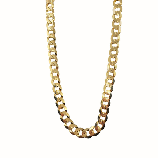 9ct Yellow Gold Curb Chain 24"