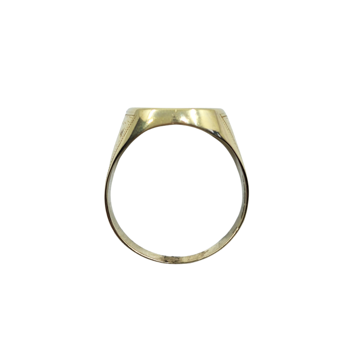 14ct Yellow Gold Signet Ring