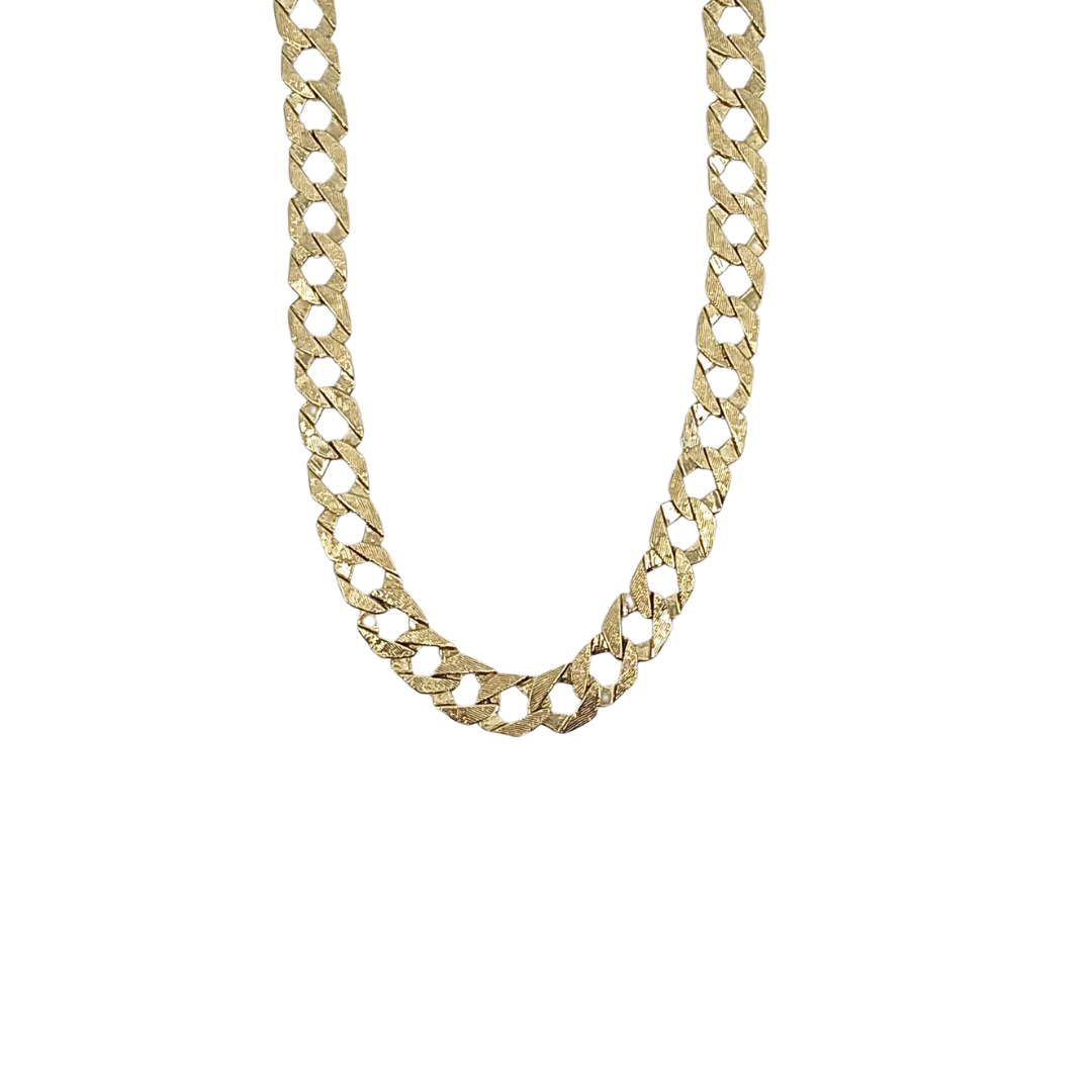 9ct Yellow Gold Childs Chaps Chain 14"