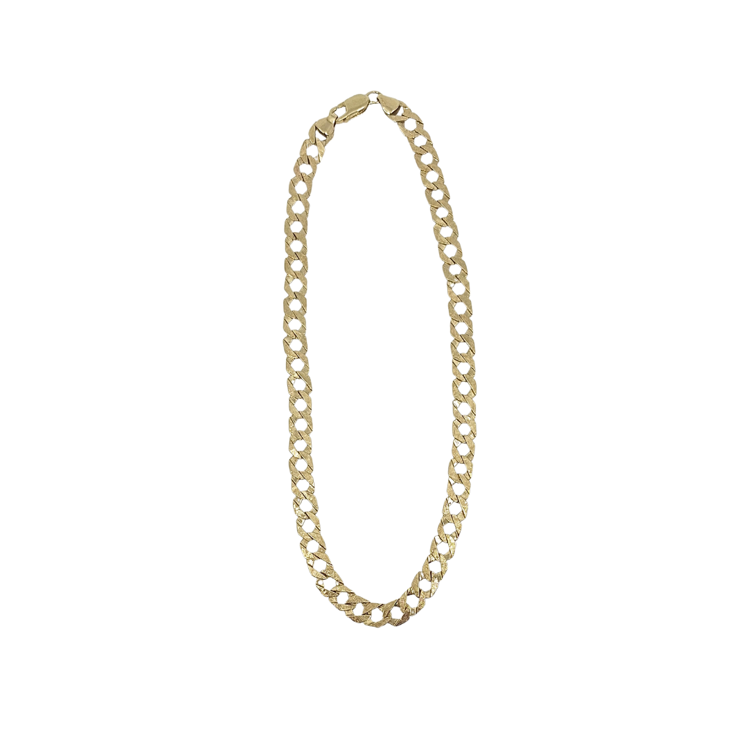 9ct Yellow Gold Childs Chaps Chain 14"