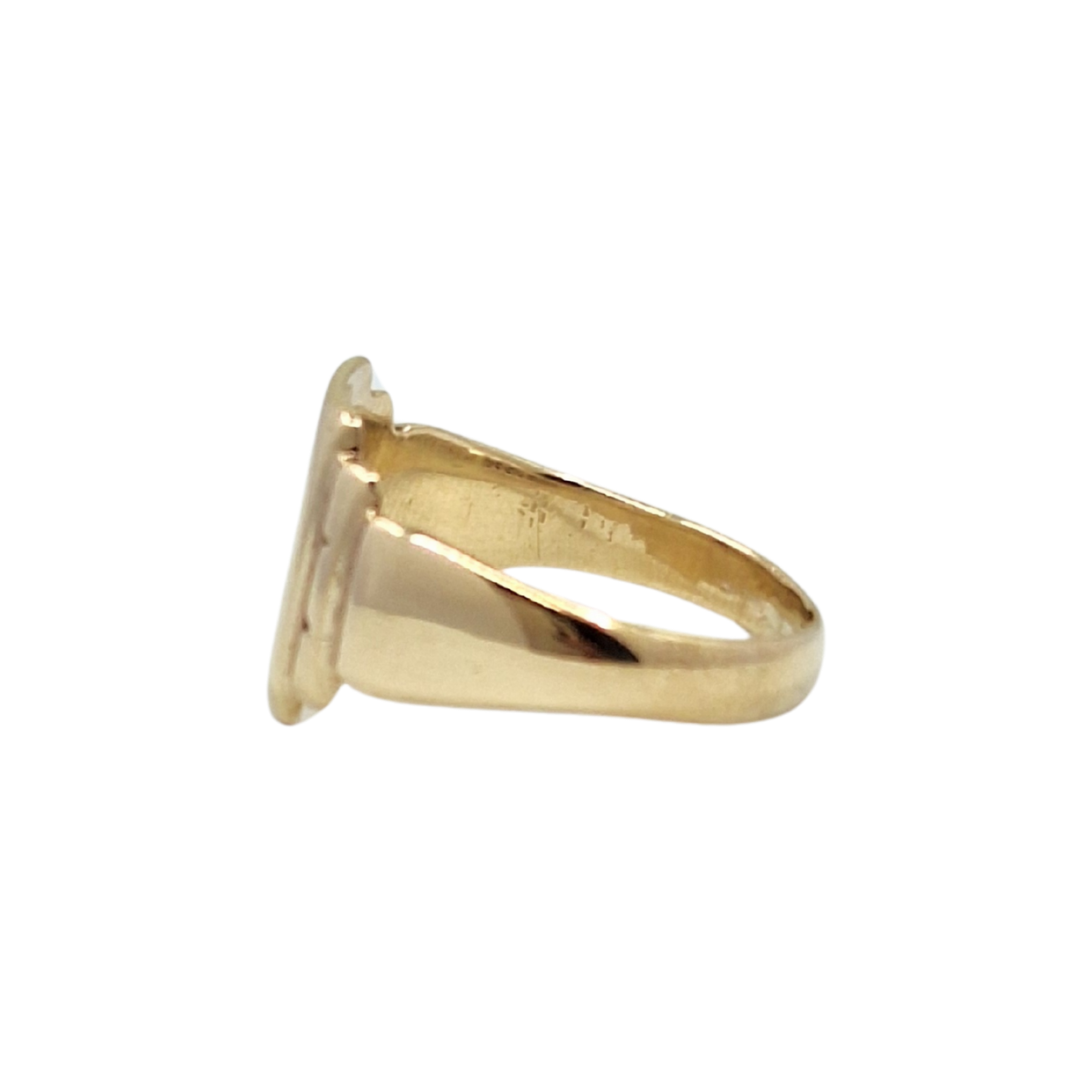 9ct Yellow Gold Signet Ring
