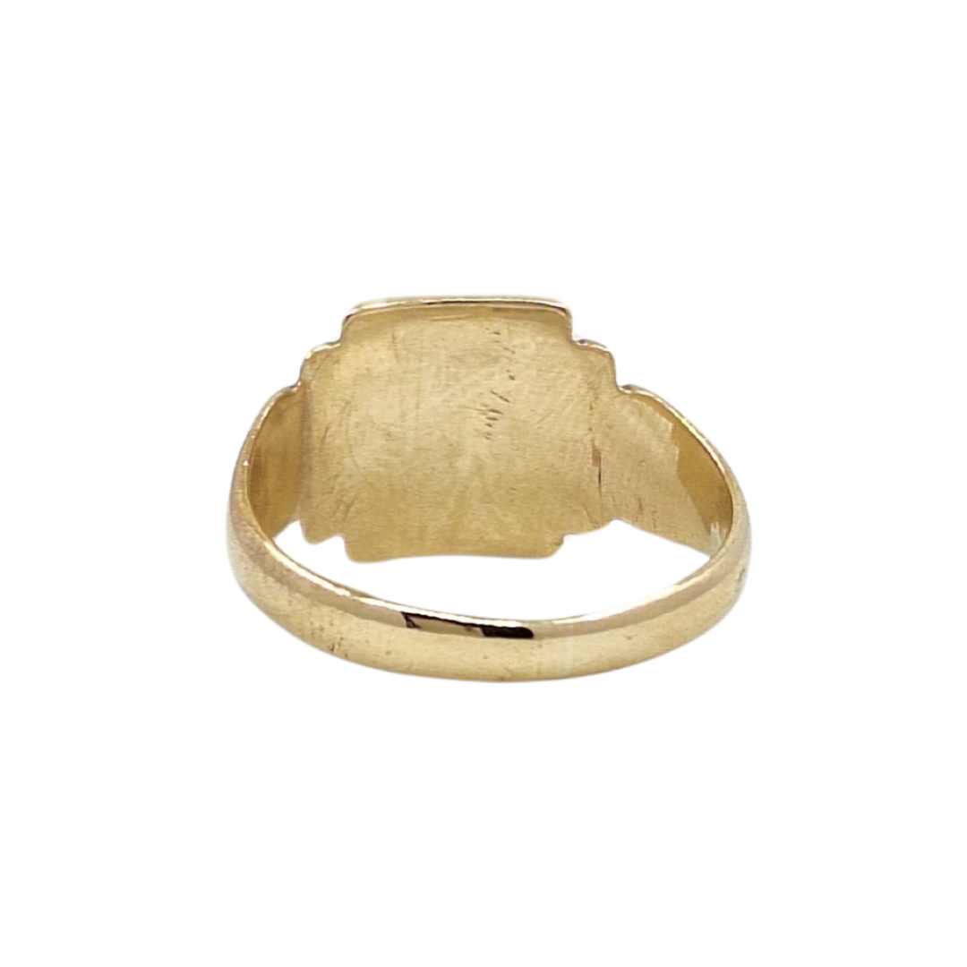 9ct Yellow Gold Signet Ring
