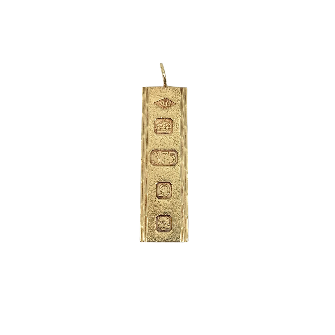 9ct Yellow Gold Ingot