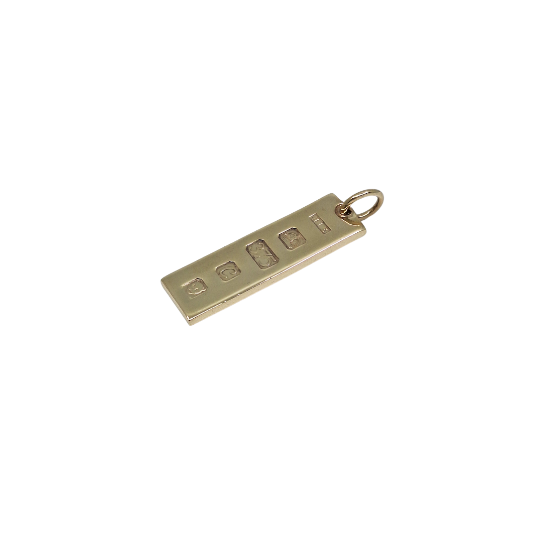 9ct Yellow Gold Ingot