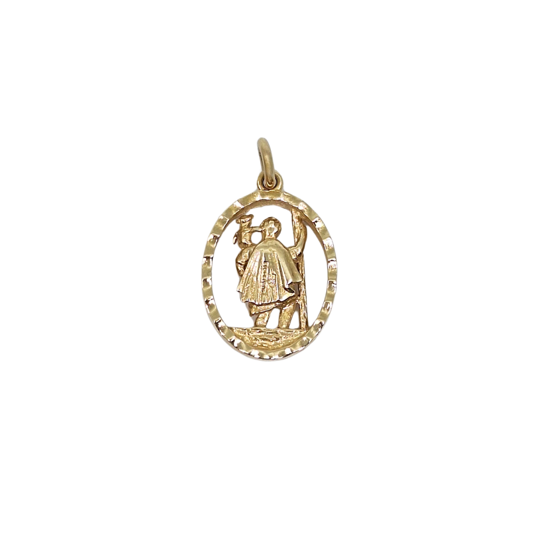 9ct Yellow Gold St Cristopher