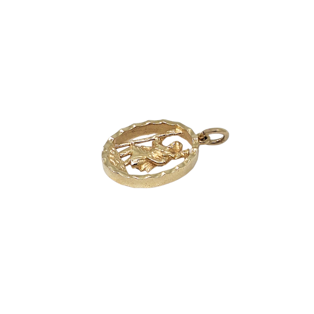 9ct Yellow Gold St Cristopher