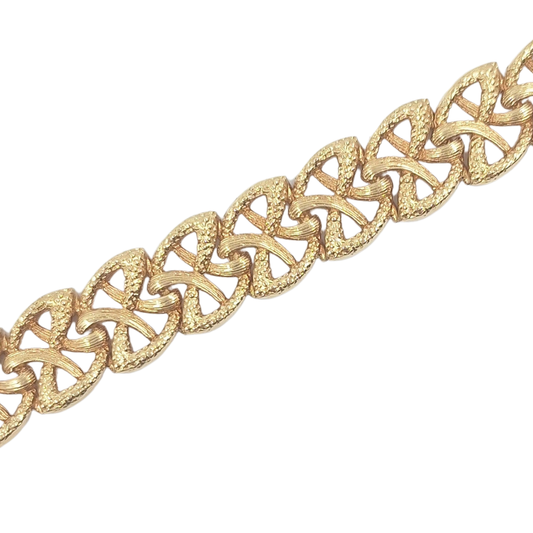 9ct Fancy Link Bracelet