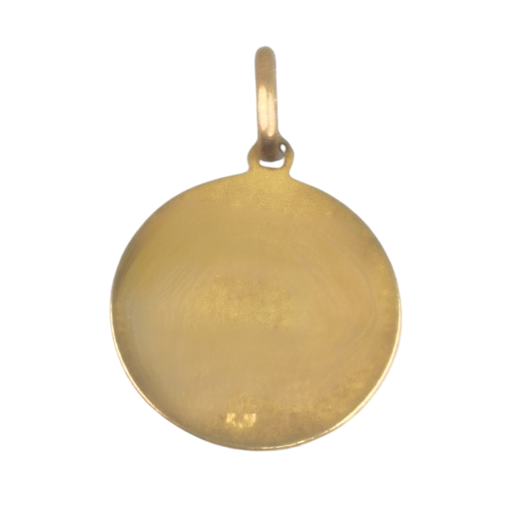 9ct Yellow Gold St Cristopher Pendant