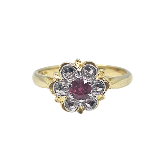 18ct Yellow Gold Stone Set Ring