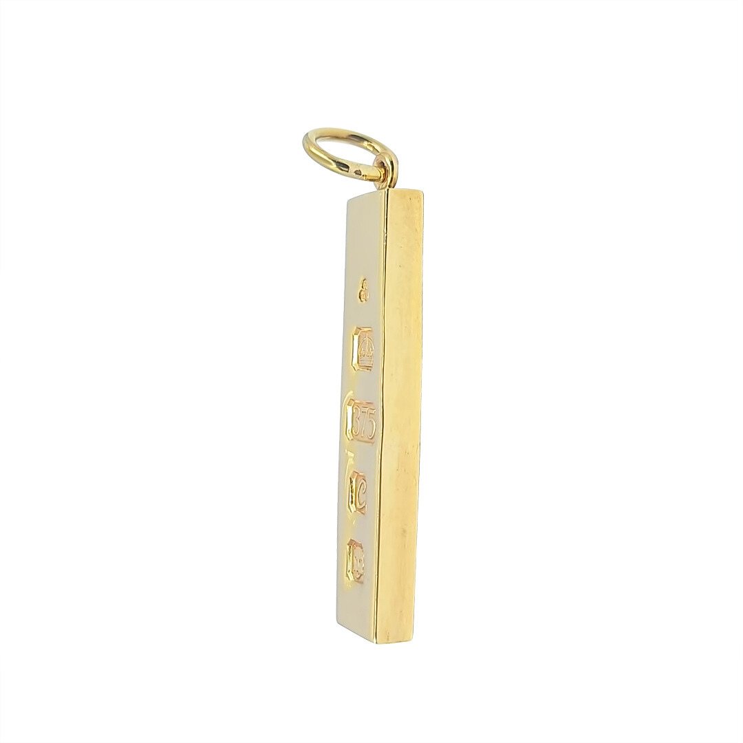 9ct Yellow Gold Ingot