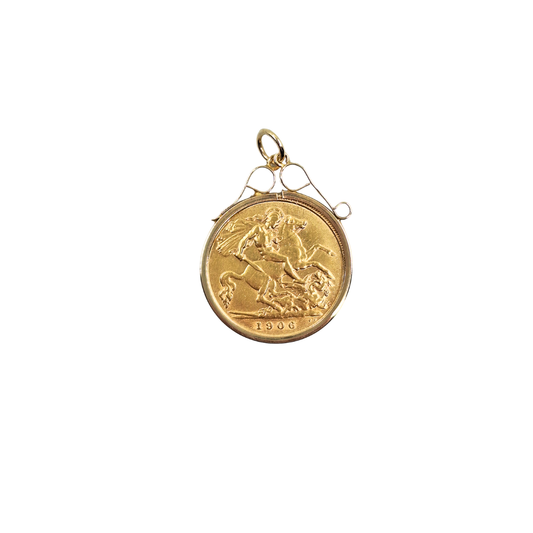 Half Sovereign Pendant 1906