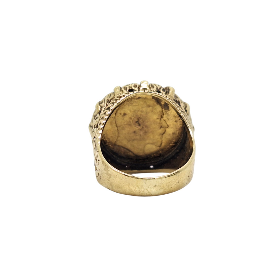 Half Sovereign Ring 1909