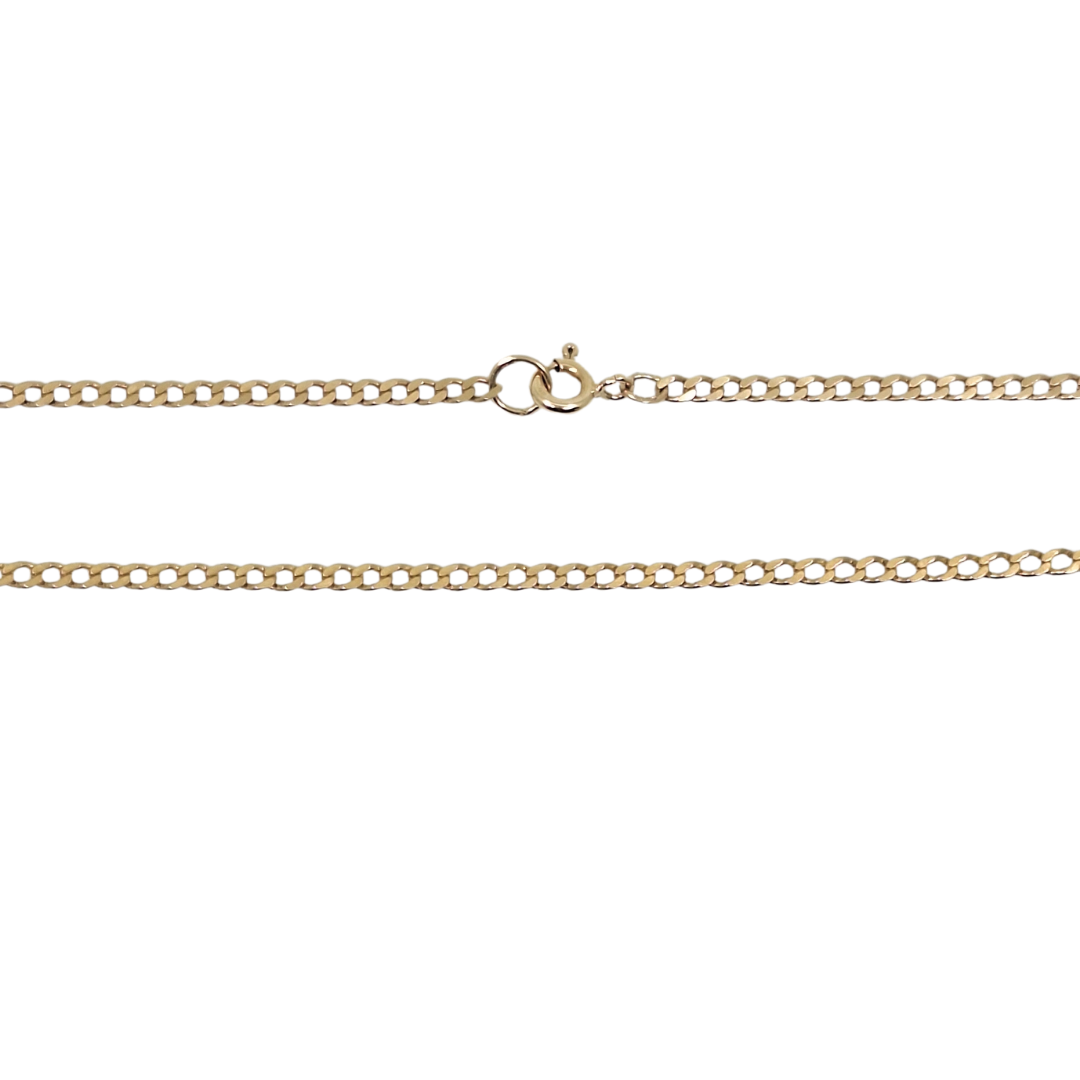 Full Sovereign Pendant 1980  & Curb Chain 25"