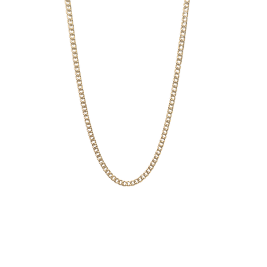 9ct Yellow Gold Curb Chain 30"
