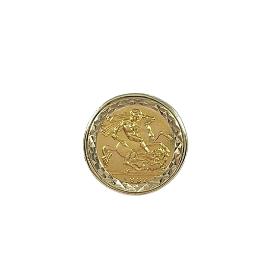 Half Sovereign Ring 1982