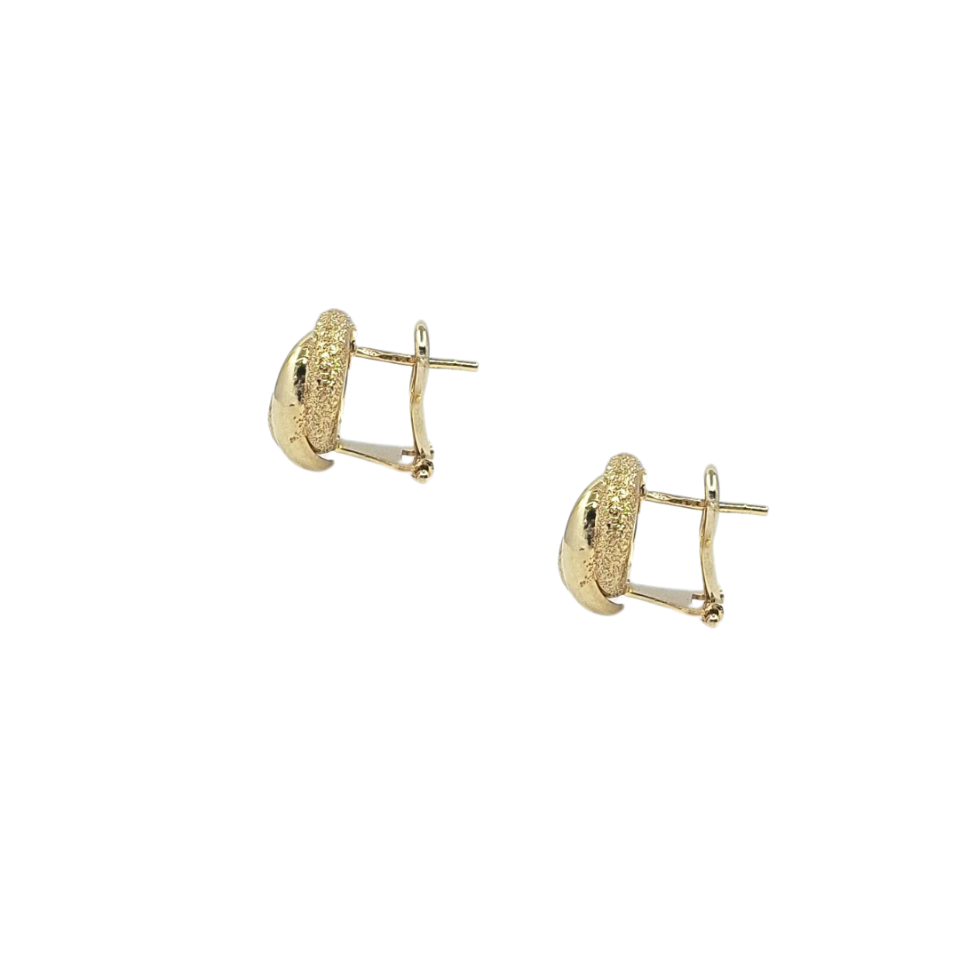 18ct Yellow Gold Stud Earrings