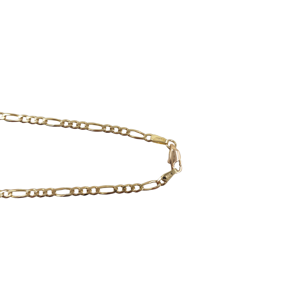 9ct Yellow Gold Figaro Chain 20"