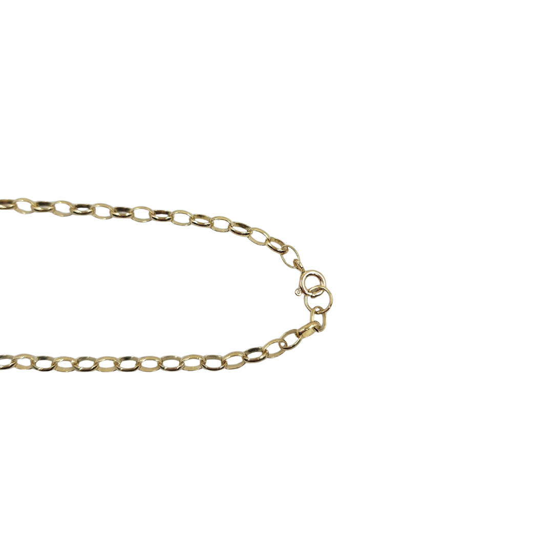 9ct Yellow Gold Belcher Chain 22"