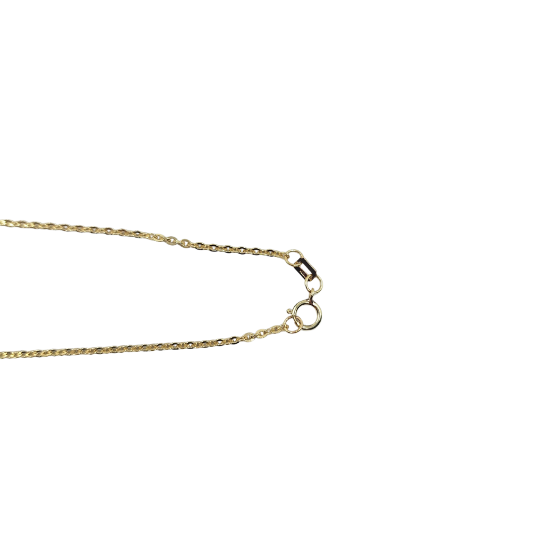 9ct Yellow Gold Trace Chain 22"