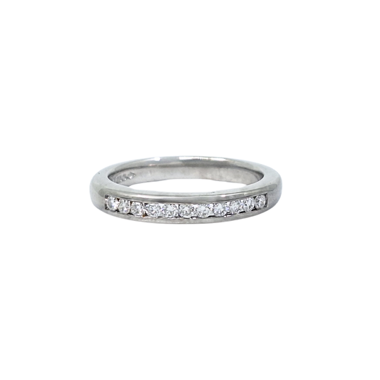 18ct White Gold Diamond Eternity Ring 0.33ct
