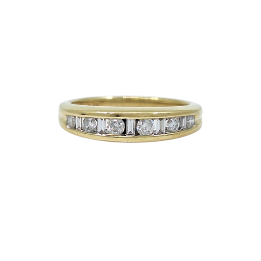 18ct Yellow Gold Diamond Eternity Ring 0.33ct