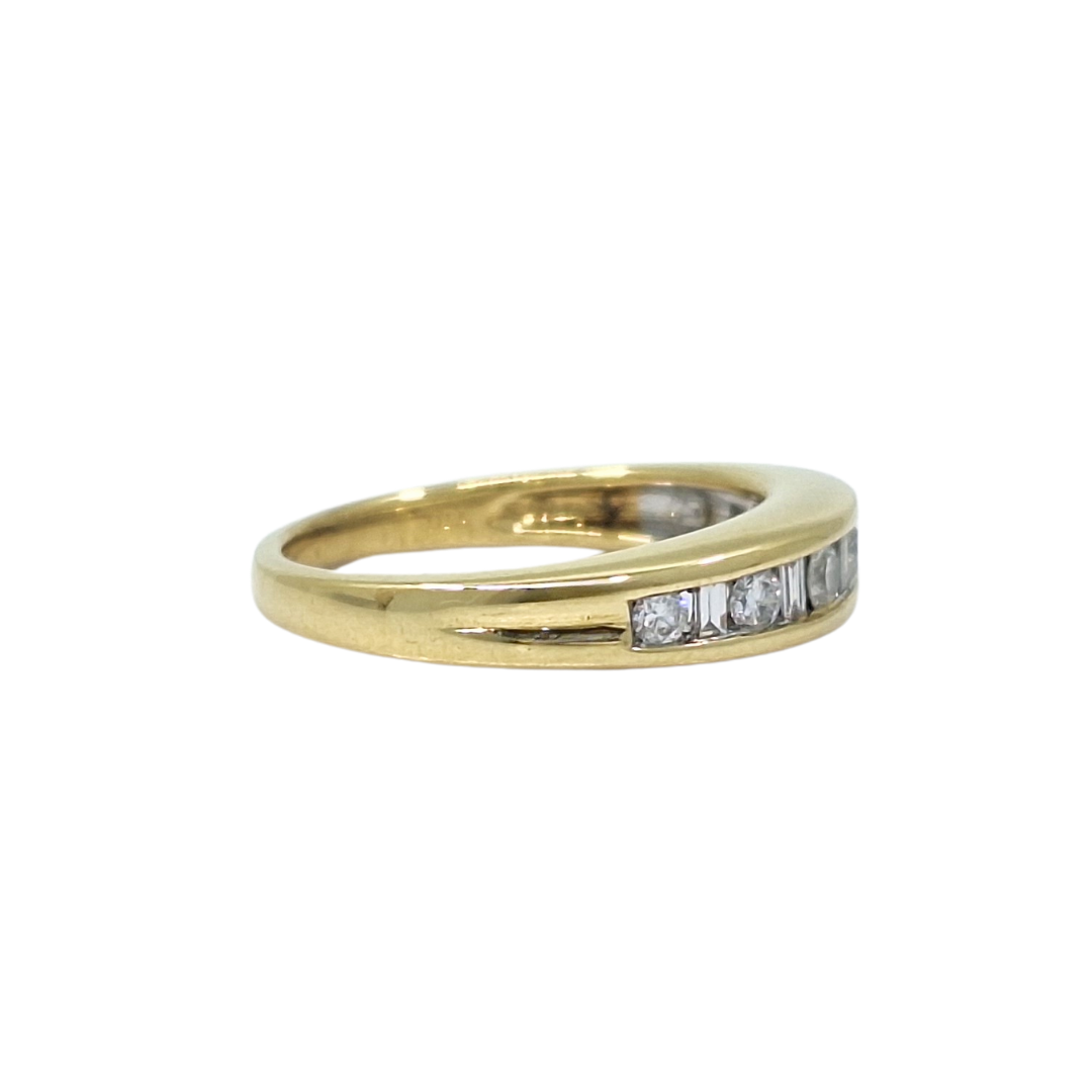 18ct Yellow Gold Diamond Eternity Ring 0.33ct