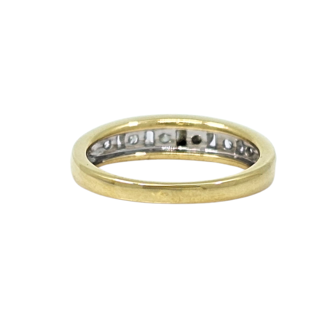 18ct Yellow Gold Diamond Eternity Ring 0.33ct
