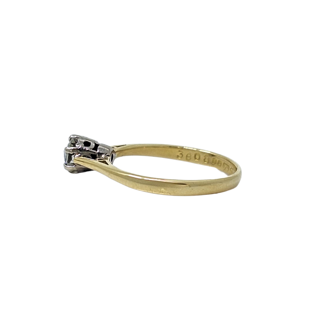 18ct Yellow Gold Diamond Solitaire Ring 0.50ct