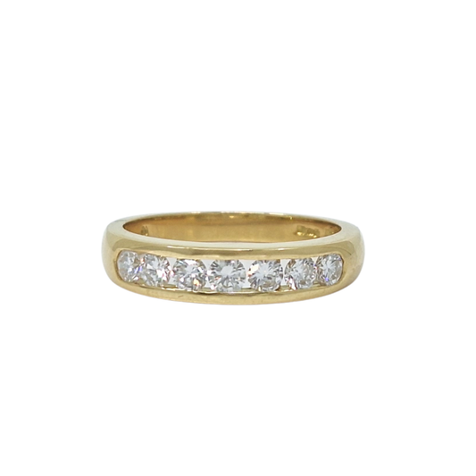 18ct Yellow Gold Diamond Eternity Ring 0.75ct