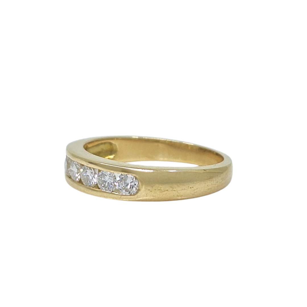 18ct Yellow Gold Diamond Eternity Ring 0.75ct