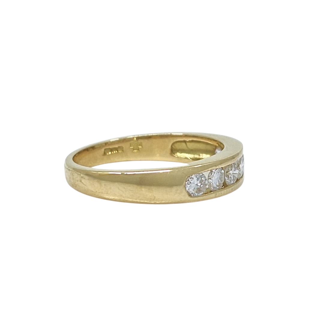 18ct Yellow Gold Diamond Eternity Ring 0.75ct