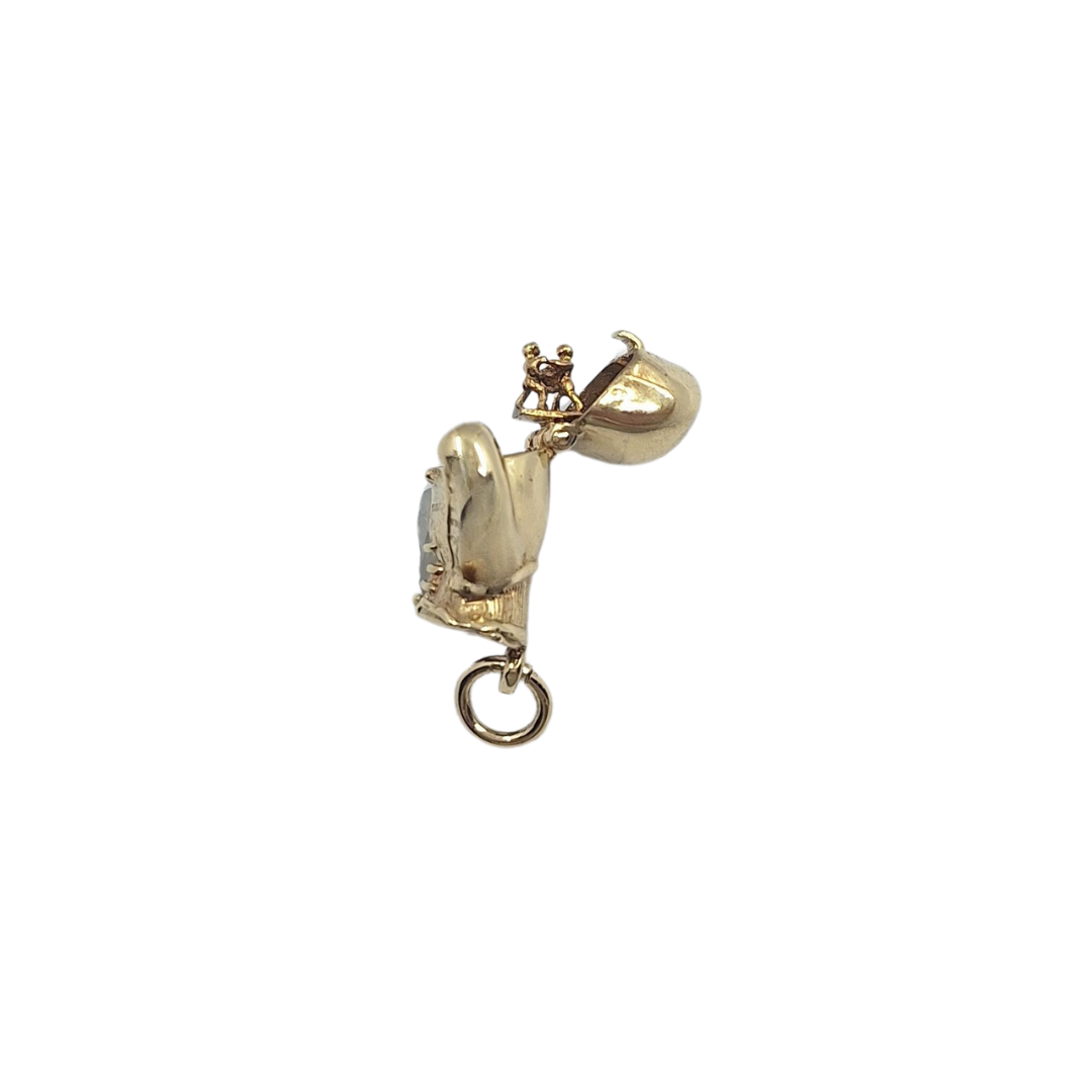 9ct Yellow Gold Boxing Glove Pendant
