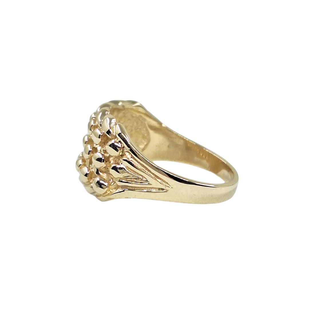 9ct Yellow Gold Keeper Ring