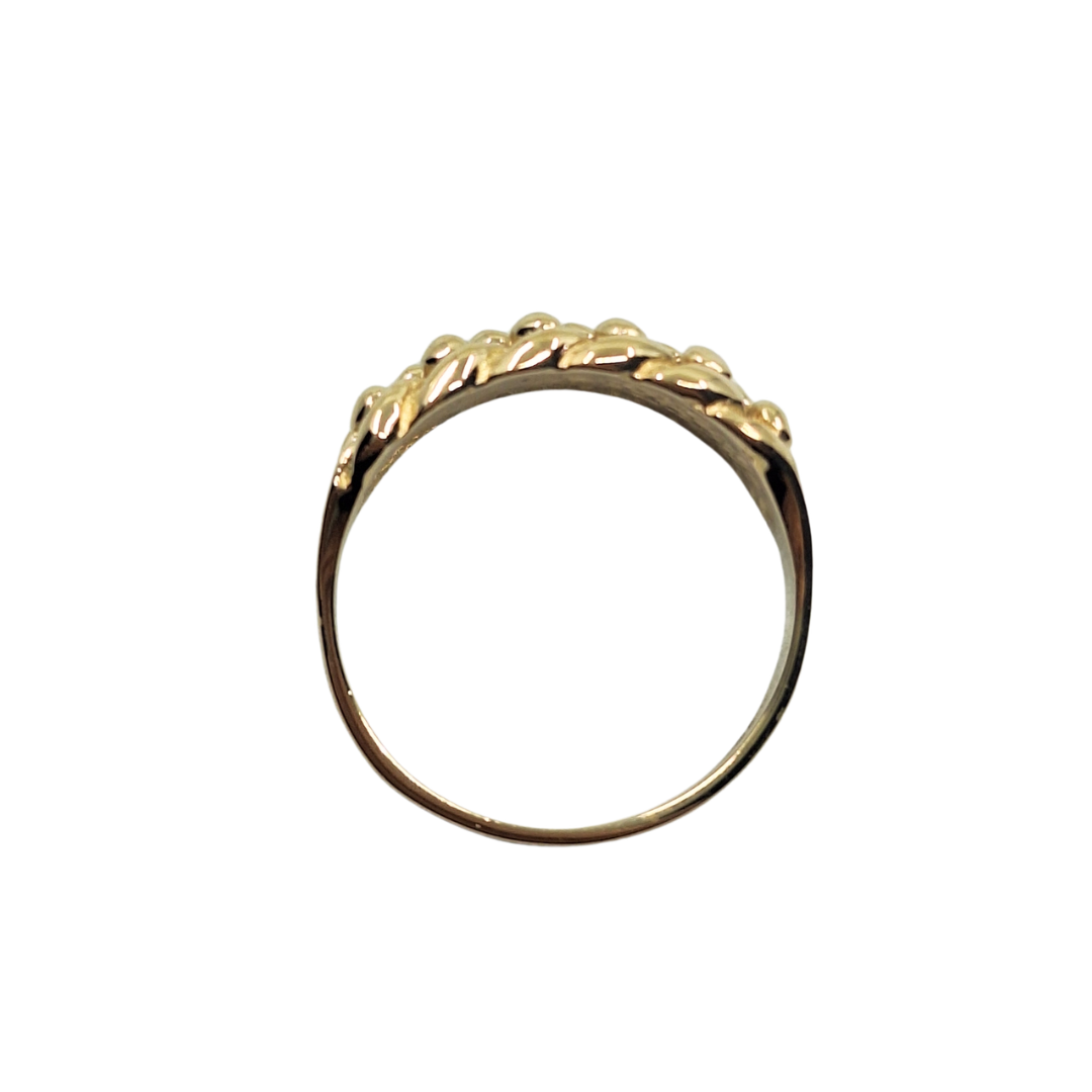 9ct Yellow Gold Keeper Ring