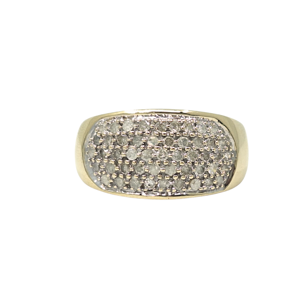 9ct Yellow Gold 1ct Diamond Ring