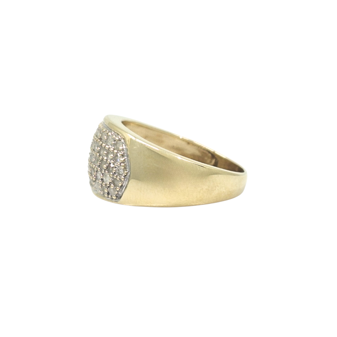 9ct Yellow Gold 1ct Diamond Ring