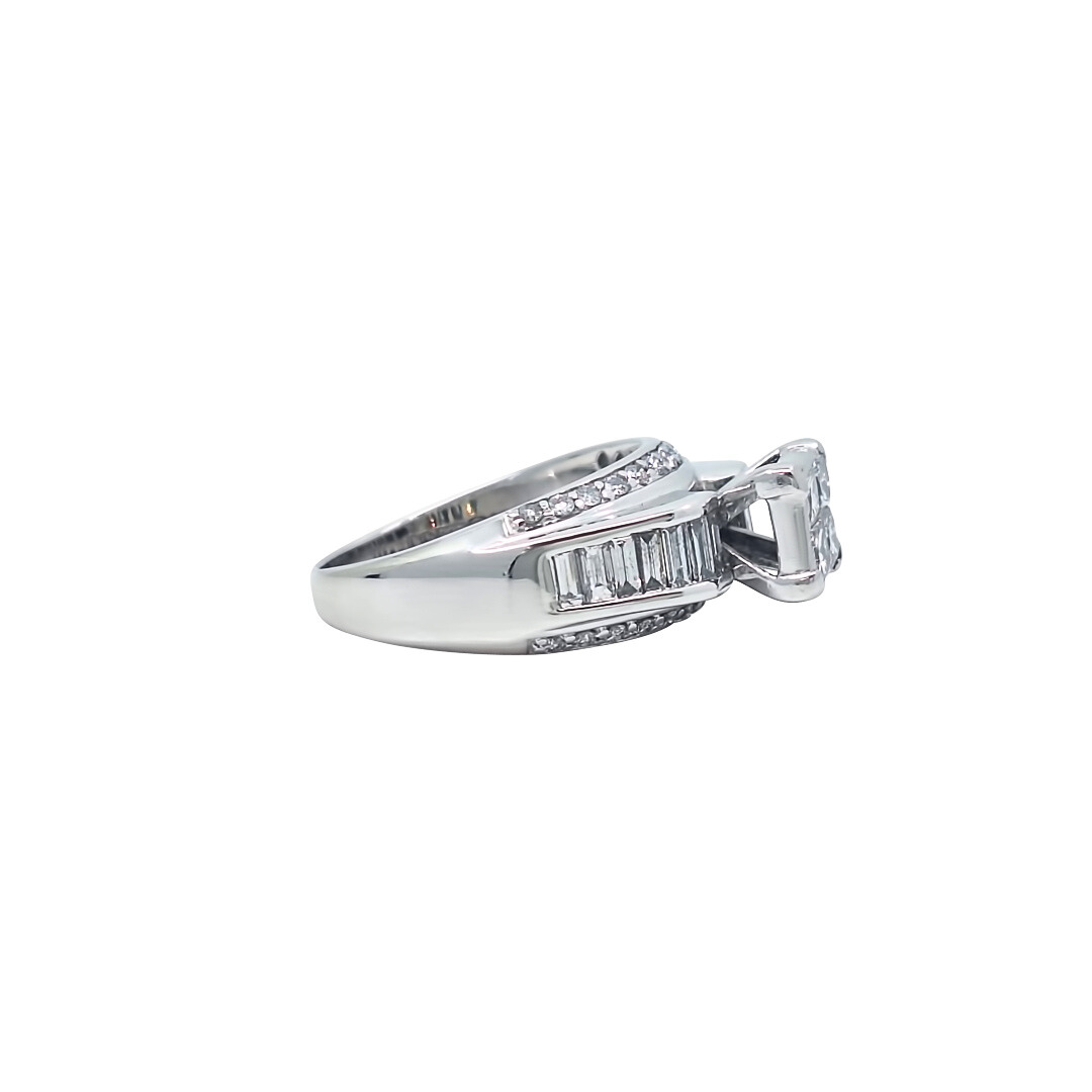 14ct White Gold Diamond Ring 1.00ct