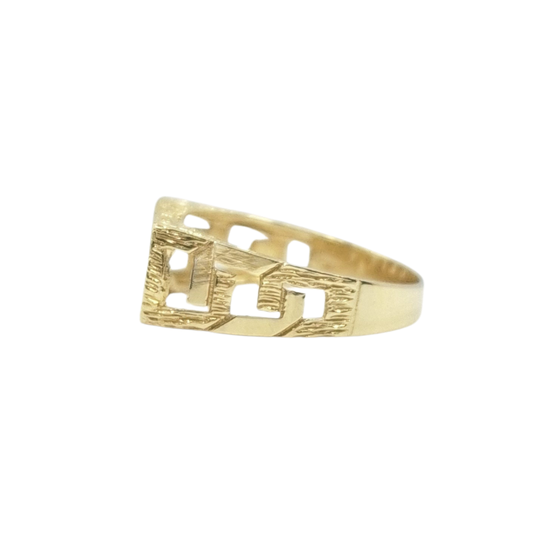 9ct Yellow Gold DAD Ring