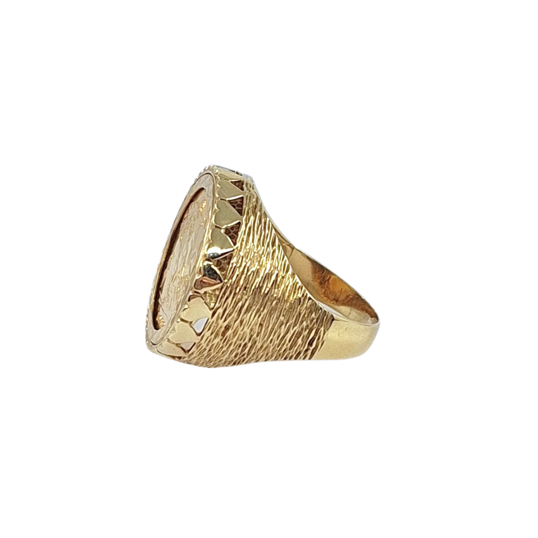 Half Sovereign Ring 1982