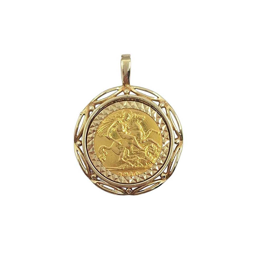 Half Sovereign Pendant 1910