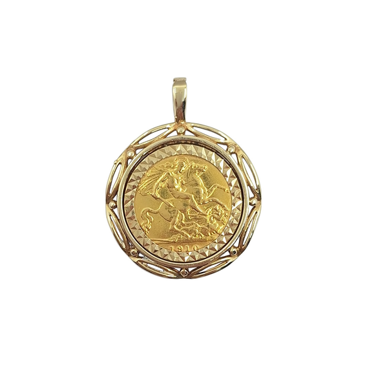 Half Sovereign Pendant 1910