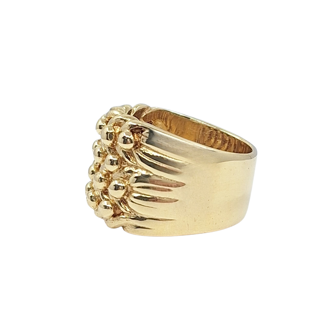 9ct Yellow Gold Keeper Ring