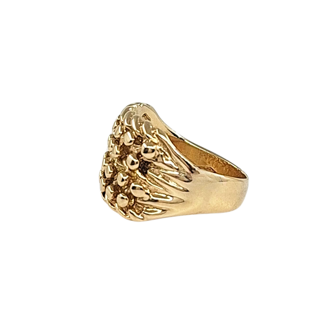 9ct Yellow Gold Keeper Ring