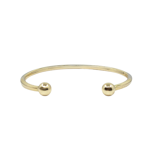 9ct Yellow Gold Torque Bangle