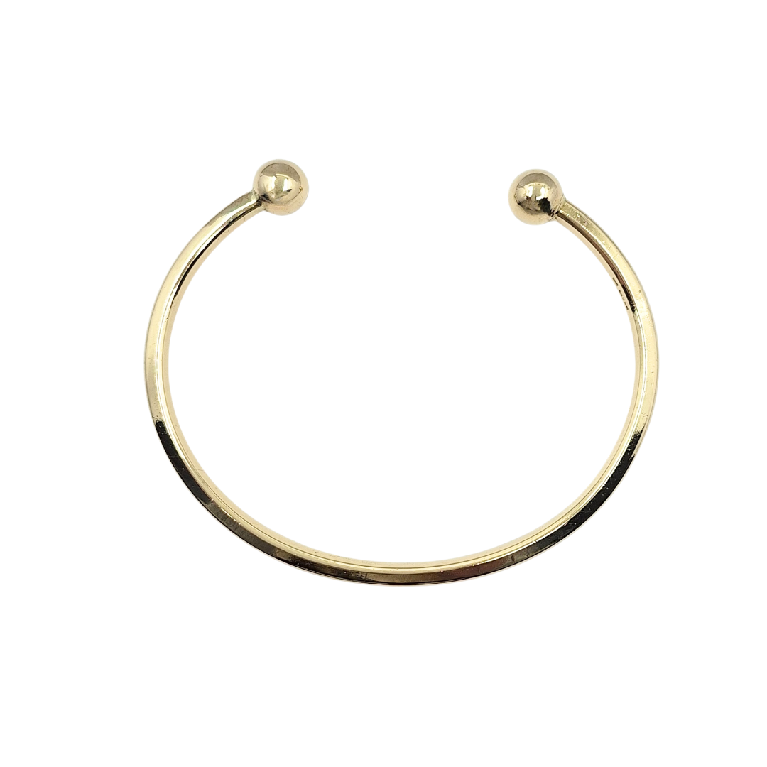 9ct Yellow Gold Torque Bangle