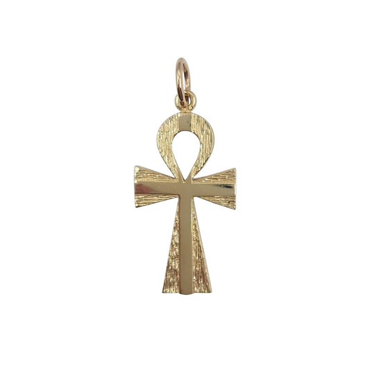 9ct Yellow Gold Ankh Pendant