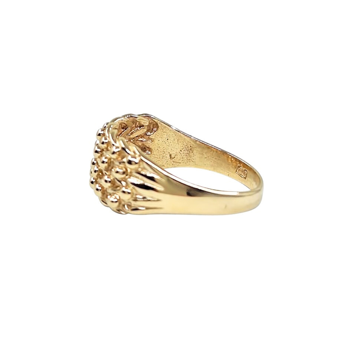9ct Yellow Gold Keeper Ring