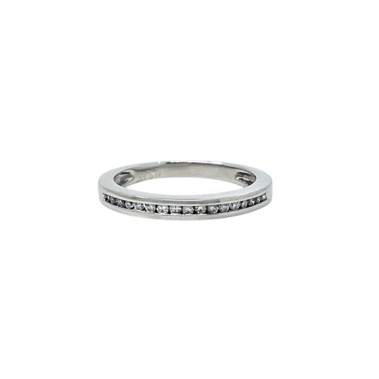 Platinum Diamond Eternity Ring 0.14ct