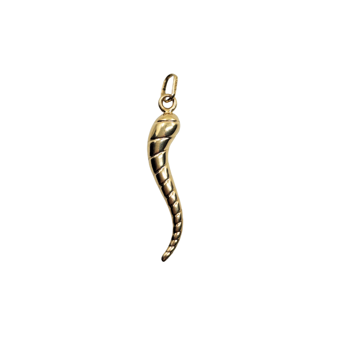 9ct Yellow Gold Horn Of Life Pendant